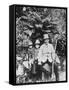 Self Portrait of August Strindberg, with His Children in the Country, 1886-August Johan Strindberg-Framed Stretched Canvas