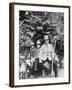 Self Portrait of August Strindberg, with His Children in the Country, 1886-August Johan Strindberg-Framed Photographic Print