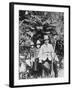 Self Portrait of August Strindberg, with His Children in the Country, 1886-August Johan Strindberg-Framed Photographic Print