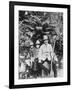 Self Portrait of August Strindberg, with His Children in the Country, 1886-August Johan Strindberg-Framed Photographic Print