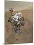 Self-Portrait of Curiosity Rover in Gale Crater on the Surface of Mars-null-Mounted Photographic Print