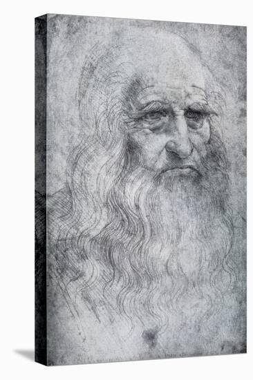 Self Portrait of Leonardo Da Vinci, C1512-1515-Leonardo da Vinci-Stretched Canvas