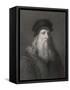 Self-Portrait of Leonardo da Vinci-Raffaelle Morghen-Framed Stretched Canvas