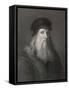 Self-Portrait of Leonardo da Vinci-Raffaelle Morghen-Framed Stretched Canvas