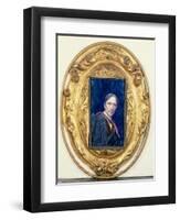 Self Portrait of the Artist, 1878-Hubert von Herkomer-Framed Giclee Print