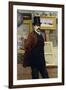 Self Portrait of the Artist in His Studio-Georges Seurat-Framed Giclee Print