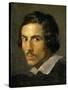 Self Portrait of the Artist in Middle Age-Giovanni Lorenzo Bernini-Stretched Canvas