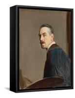 Self-Portrait of the Artist (Oil on Canvas)-George Spencer Watson-Framed Stretched Canvas