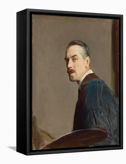 Self-Portrait of the Artist (Oil on Canvas)-George Spencer Watson-Framed Stretched Canvas