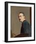 Self-Portrait of the Artist (Oil on Canvas)-George Spencer Watson-Framed Giclee Print