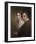 Self-Portrait of the Artist Painting His Wife, c.1810-Thomas Sully-Framed Giclee Print