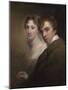 Self-Portrait of the Artist Painting His Wife, c.1810-Thomas Sully-Mounted Giclee Print