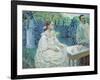 Self Portrait of the Artist with His Sister, Elena Borisova-Musatova, 1898-Viktor Elpidiforovich Borisov-musatov-Framed Giclee Print