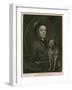 Self-Portrait of William Hogarth-William Hogarth-Framed Giclee Print