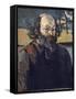 Self-Portrait - Oil on Canvas, 1875-Paul Cezanne-Framed Stretched Canvas