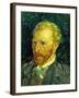 Self-portrait. Oil on canvas (1887) 44.1 x 35.1 cm R.F. 1947-28.-Vincent van Gogh-Framed Giclee Print