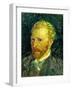 Self-portrait. Oil on canvas (1887) 44.1 x 35.1 cm R.F. 1947-28.-Vincent van Gogh-Framed Giclee Print