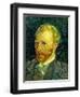 Self-portrait. Oil on canvas (1887) 44.1 x 35.1 cm R.F. 1947-28.-Vincent van Gogh-Framed Giclee Print