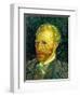 Self-portrait. Oil on canvas (1887) 44.1 x 35.1 cm R.F. 1947-28.-Vincent van Gogh-Framed Giclee Print