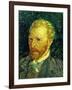 Self-portrait. Oil on canvas (1887) 44.1 x 35.1 cm R.F. 1947-28.-Vincent van Gogh-Framed Giclee Print