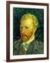 Self-portrait. Oil on canvas (1887) 44.1 x 35.1 cm R.F. 1947-28.-Vincent van Gogh-Framed Giclee Print