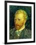 Self-portrait. Oil on canvas (1887) 44.1 x 35.1 cm R.F. 1947-28.-Vincent van Gogh-Framed Giclee Print
