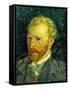 Self-portrait. Oil on canvas (1887) 44.1 x 35.1 cm R.F. 1947-28.-Vincent van Gogh-Framed Stretched Canvas