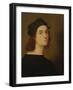 Self Portrait (Oil on Panel)-Raphael (1483-1520)-Framed Giclee Print
