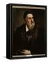 Self-Portrait (Painting, 1562)-Titian (c 1488-1576)-Framed Stretched Canvas