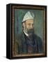 Self-Portrait. Painting by Paul Cezanne (1839-1906), Oil on Canvas around 1880. French Art, 19Th Ce-Paul Cezanne-Framed Stretched Canvas