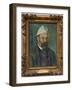 Self-Portrait. Painting by Paul Cezanne (1839-1906), Oil on Canvas around 1880. French Art, 19Th Ce-Paul Cezanne-Framed Giclee Print