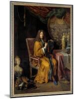 Self Portrait Painting by Pierre Mignard (1612-1695) 17Th Century. Sun 2,35X1,88 M. - Self Portrait-Pierre Mignard-Mounted Giclee Print