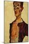 Self Portrait Screaming-Egon Schiele-Mounted Giclee Print