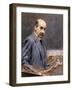 Self Portrait; Selbstbildnis-Max Liebermann-Framed Giclee Print