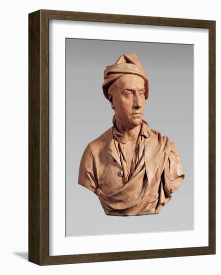 Self Portrait (Terracotta)-John Michael (1684-1770) Rysbrack-Framed Giclee Print