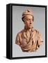 Self Portrait (Terracotta)-John Michael (1684-1770) Rysbrack-Framed Stretched Canvas