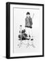 Self Portrait Tied to a Herm-Aubrey Beardsley-Framed Giclee Print