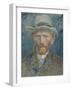 Self-Portrait, Vincent Van Gogh.-Vincent van Gogh-Framed Art Print