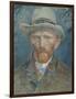 Self-Portrait, Vincent Van Gogh.-Vincent van Gogh-Framed Art Print