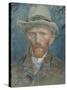 Self-Portrait, Vincent Van Gogh.-Vincent van Gogh-Stretched Canvas