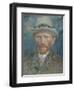 Self-Portrait, Vincent Van Gogh.-Vincent van Gogh-Framed Premium Giclee Print