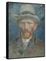 Self-Portrait, Vincent Van Gogh.-Vincent van Gogh-Framed Stretched Canvas