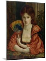 Self Portrait (W/C on Paper) (See also 183575)-Marie Spartali Stillman-Mounted Premium Giclee Print