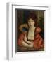 Self Portrait (W/C on Paper) (See also 183575)-Marie Spartali Stillman-Framed Giclee Print