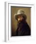 Self-Portrait Wearing Oriental Dress-Giacomo Trecourt-Framed Giclee Print