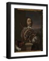 Self Portrait with a Cittern, 1674-Frans van Mieris the Elder-Framed Giclee Print