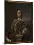 Self Portrait with a Cittern, 1674-Frans van Mieris the Elder-Mounted Giclee Print