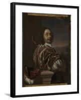 Self Portrait with a Cittern, 1674-Frans van Mieris the Elder-Framed Giclee Print