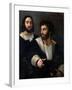 Self Portrait with a Friend-Raphael-Framed Giclee Print