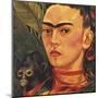Self Portrait with a Monkey, c.1940 (detail)-Frida Kahlo-Mounted Art Print